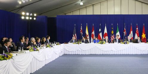 Photograph of the TPP Leaders’ Meeting (2)