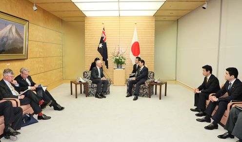 Photograph of the Japan-Australia Summit Meeting (2)