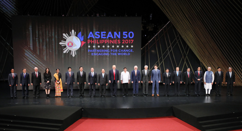 Photograph of the opening ceremony of the ASEAN- related Summit Meetings (2)