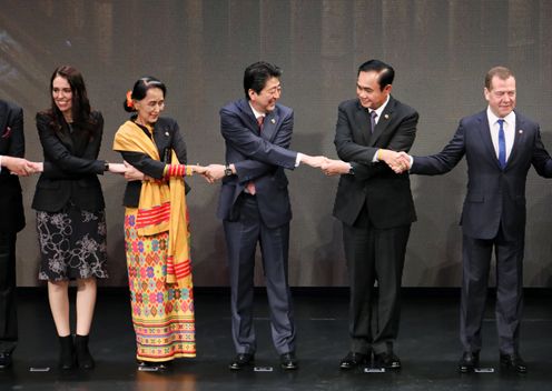 Photograph of the opening ceremony of the ASEAN- related Summit Meetings (3)