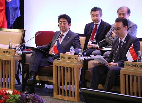 Photograph of the ASEAN Plus Three Leaders’ Interface with the East Asia Business Council (3)