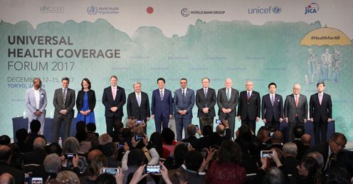 Photograph of the high level opening session