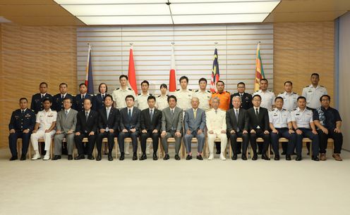 Photograph of the group photo session