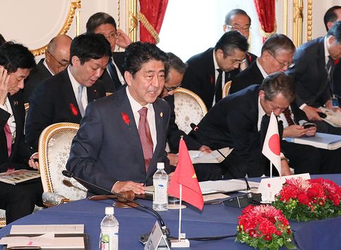 Photograph of the Tenth Mekong-Japan Summit Meeting