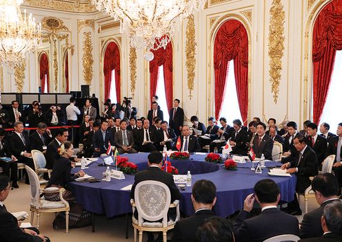 Photograph of the Tenth Mekong-Japan Summit Meeting