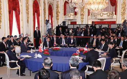 Photograph of the Tenth Mekong-Japan Summit Meeting