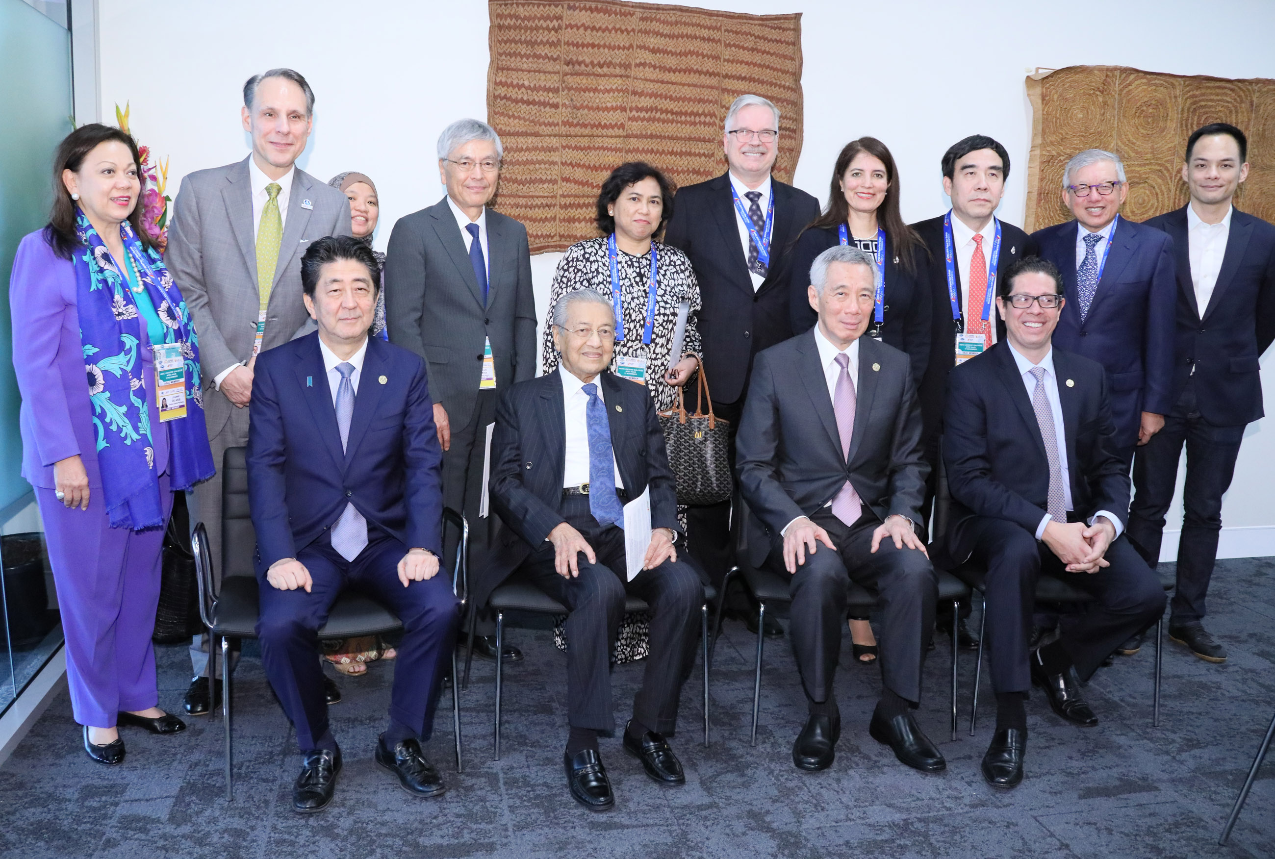 Photograph of the ABAC Dialogue with APEC Leaders