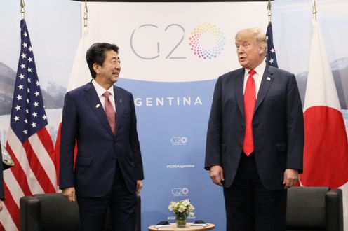 Photograph of the Japan-U.S. Summit Meeting (1)