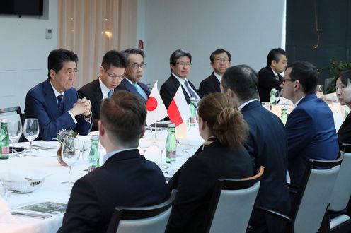 Photograph of the Japan-Poland Summit Meeting (3)