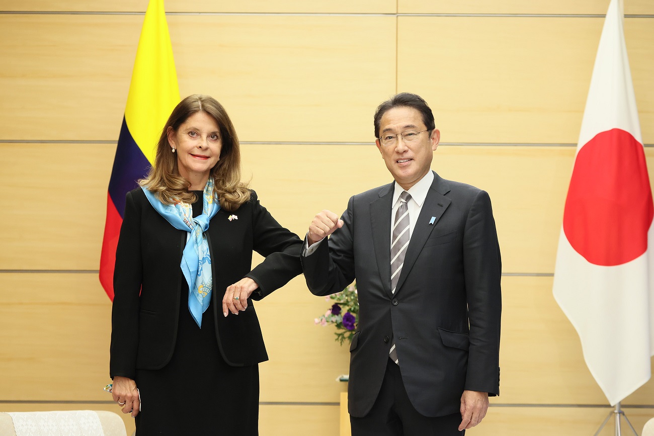 Courtesy Call from Colombian Vice President and Foreign Minister Ramírez