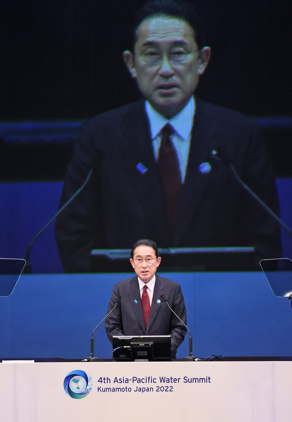 Photograph of the Prime Minister giving a speech at the heads of state and government meeting (3)