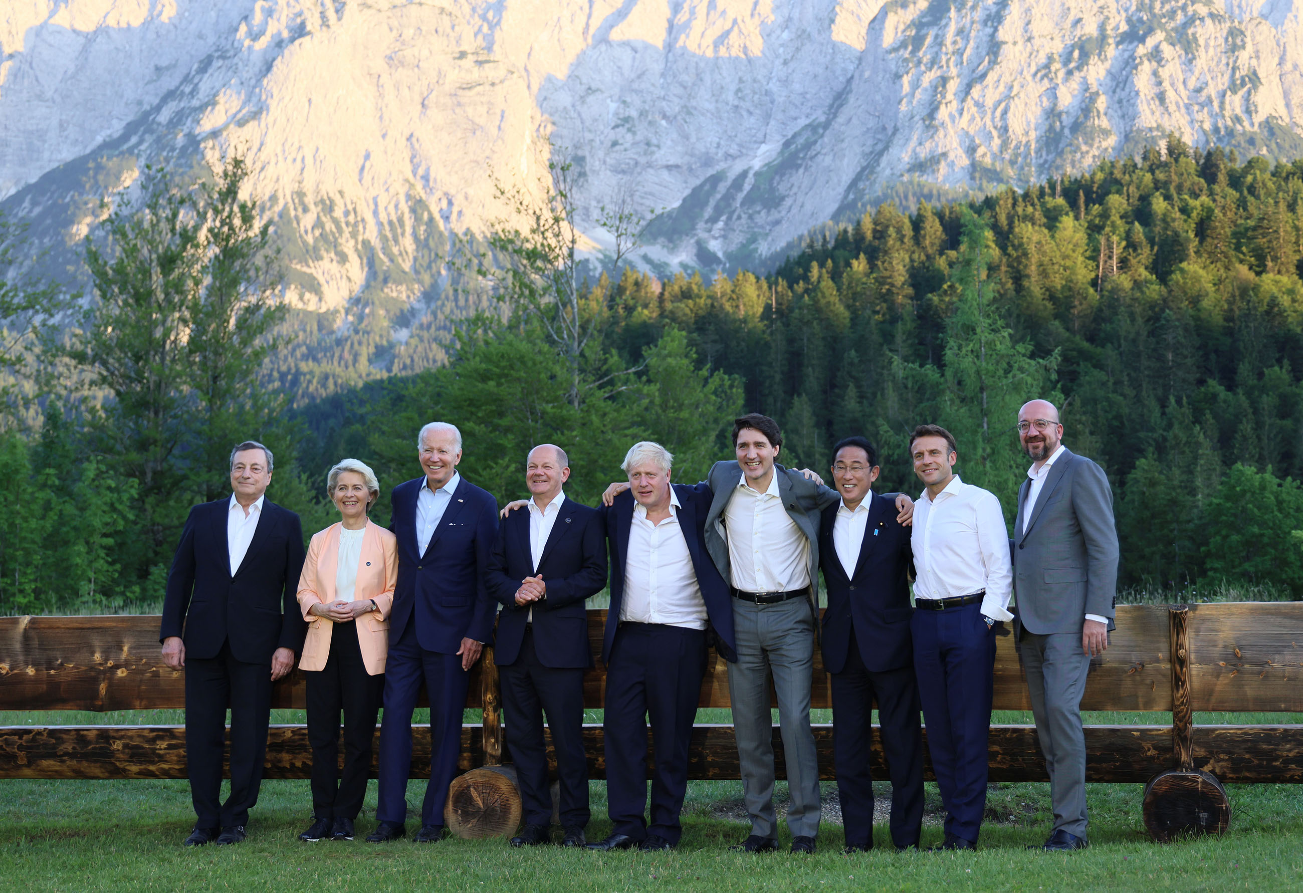 G7 Summit in Elmau and Bilateral Summit Meetings: First Day