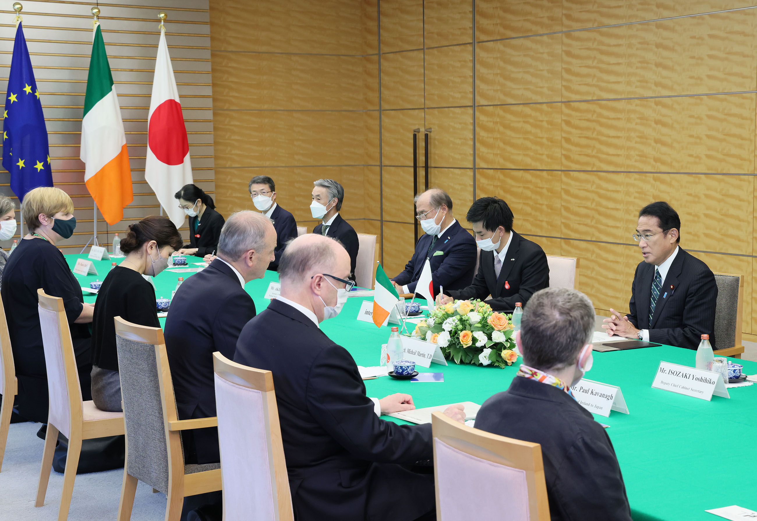 Photograph of the Japan-Ireland Summit Meeting (3)
