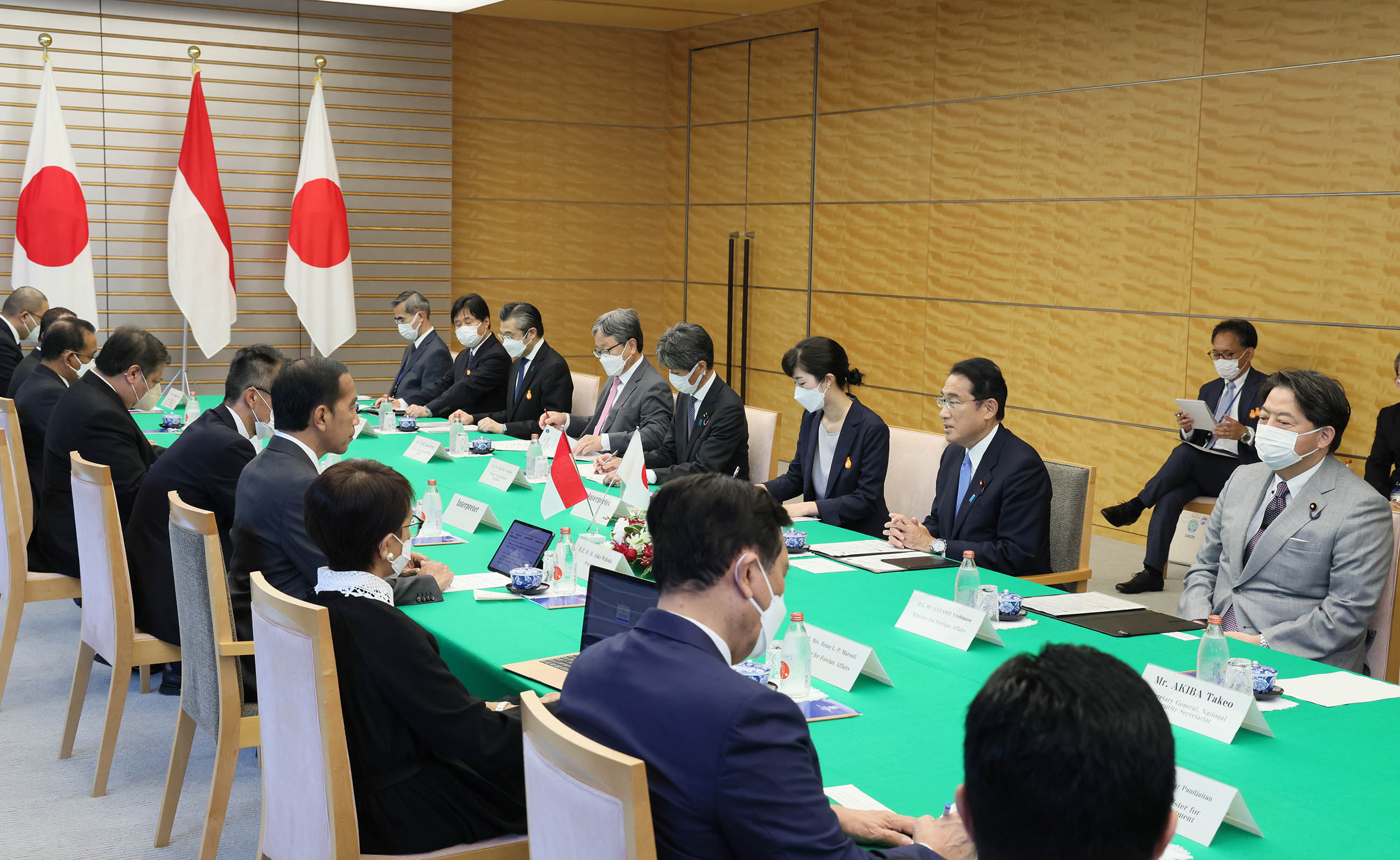 Photograph of the Japan-Indonesia Summit Meeting (5)