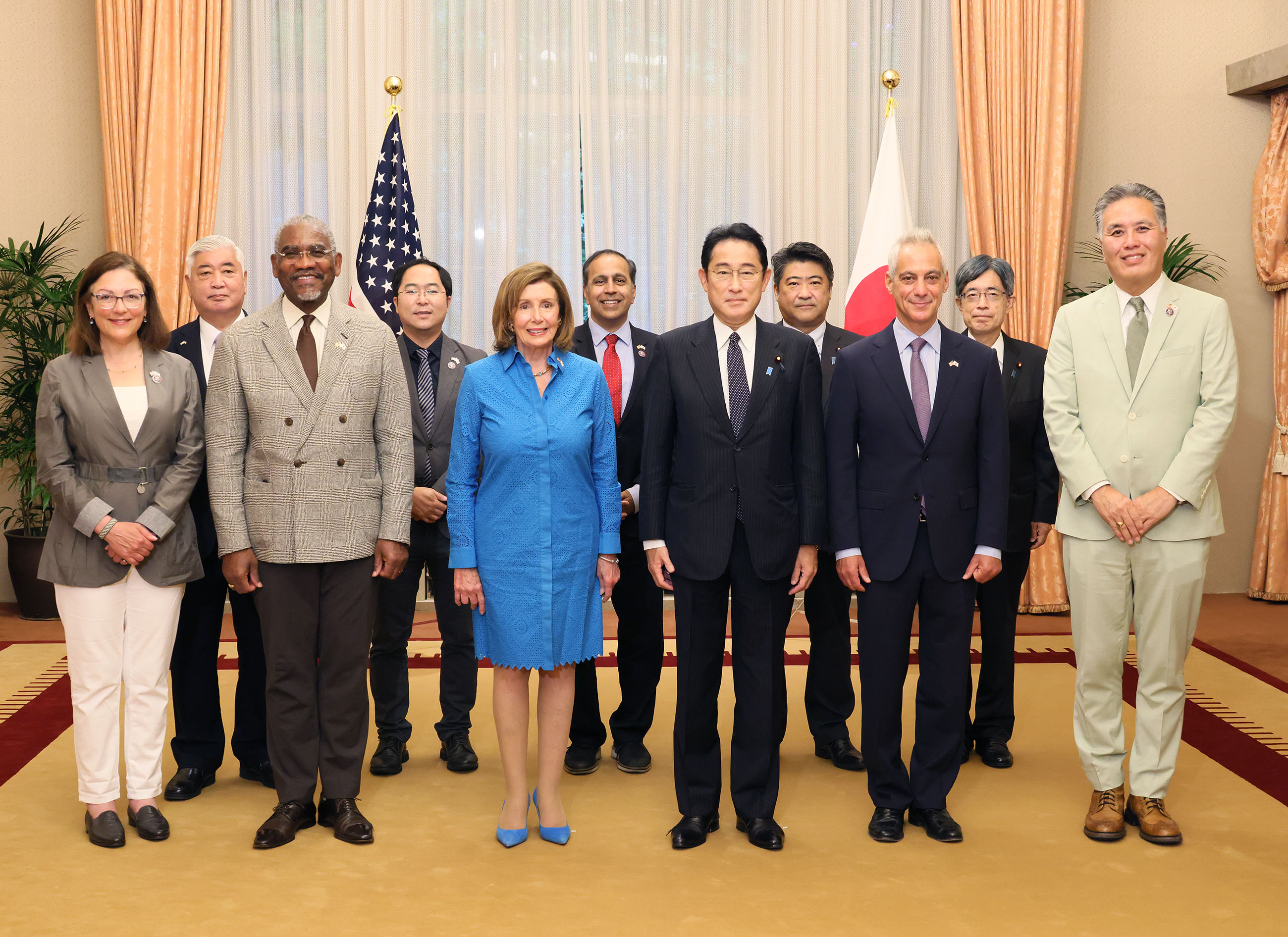 Breakfast meeting with a delegation led by U.S. House Speaker Nancy Pelosi (3)