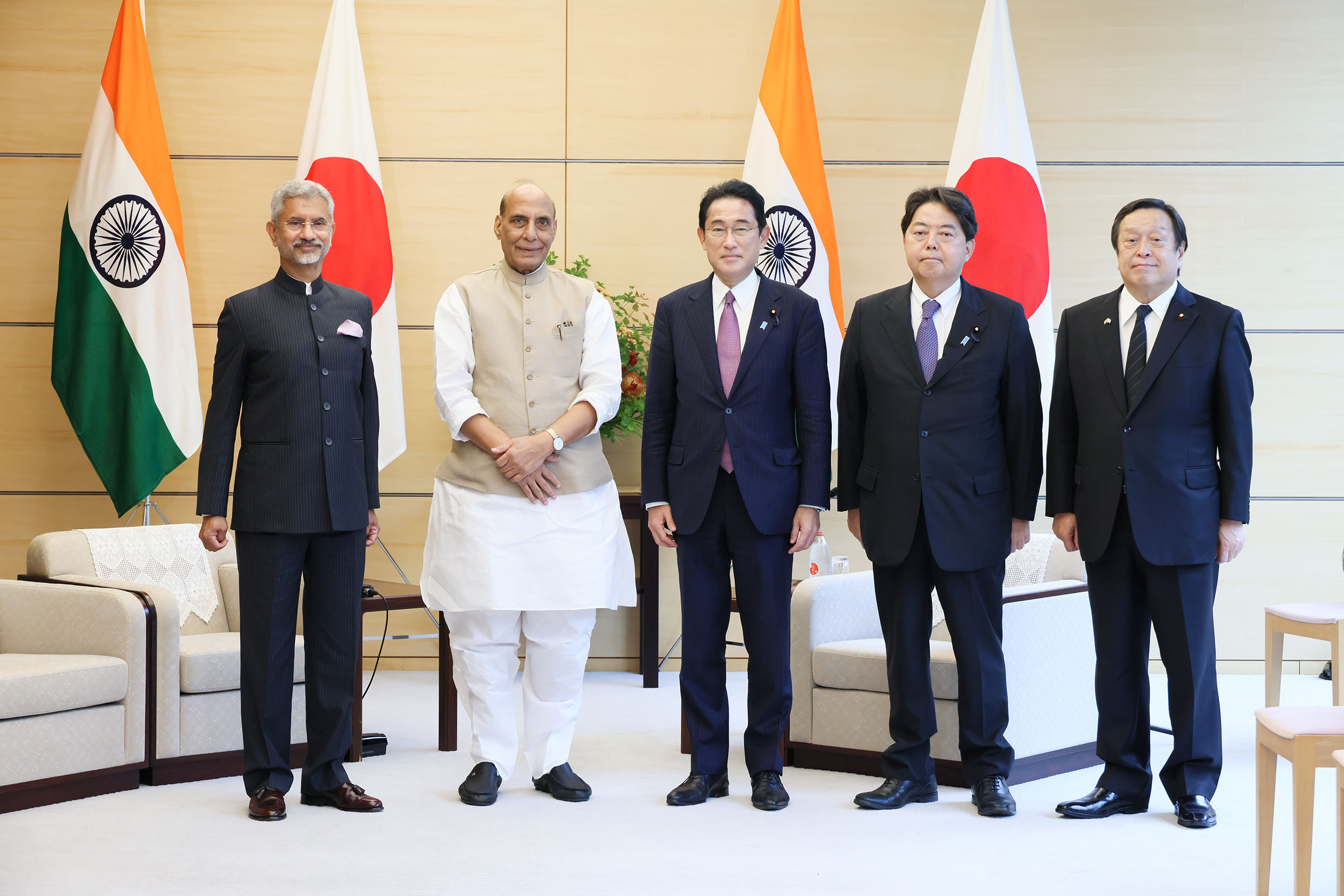 Photograph of the Prime Minister receiving a courtesy call (4)