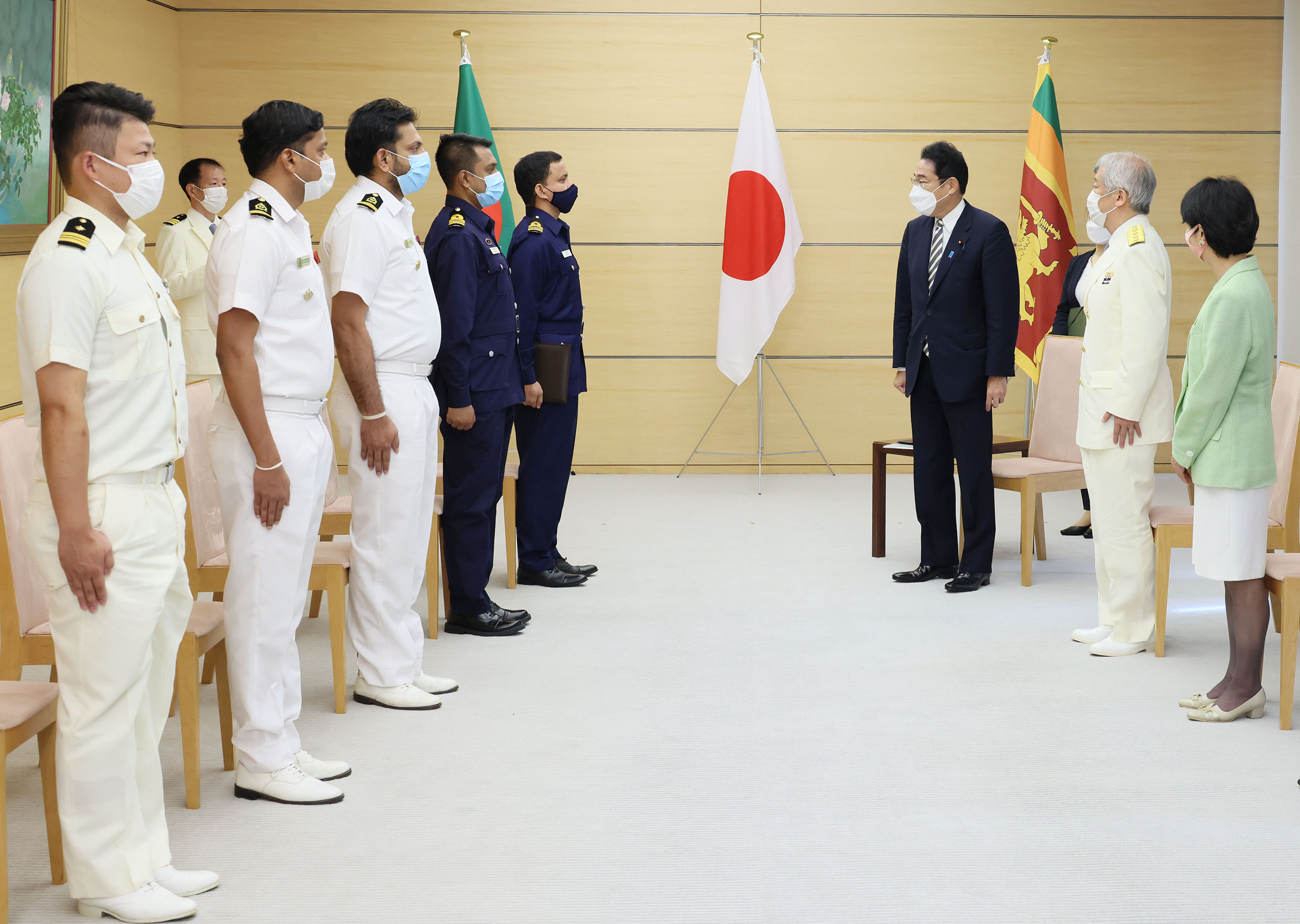 Courtesy Call from the Students of the Seventh Maritime Safety and Security Policy Program
