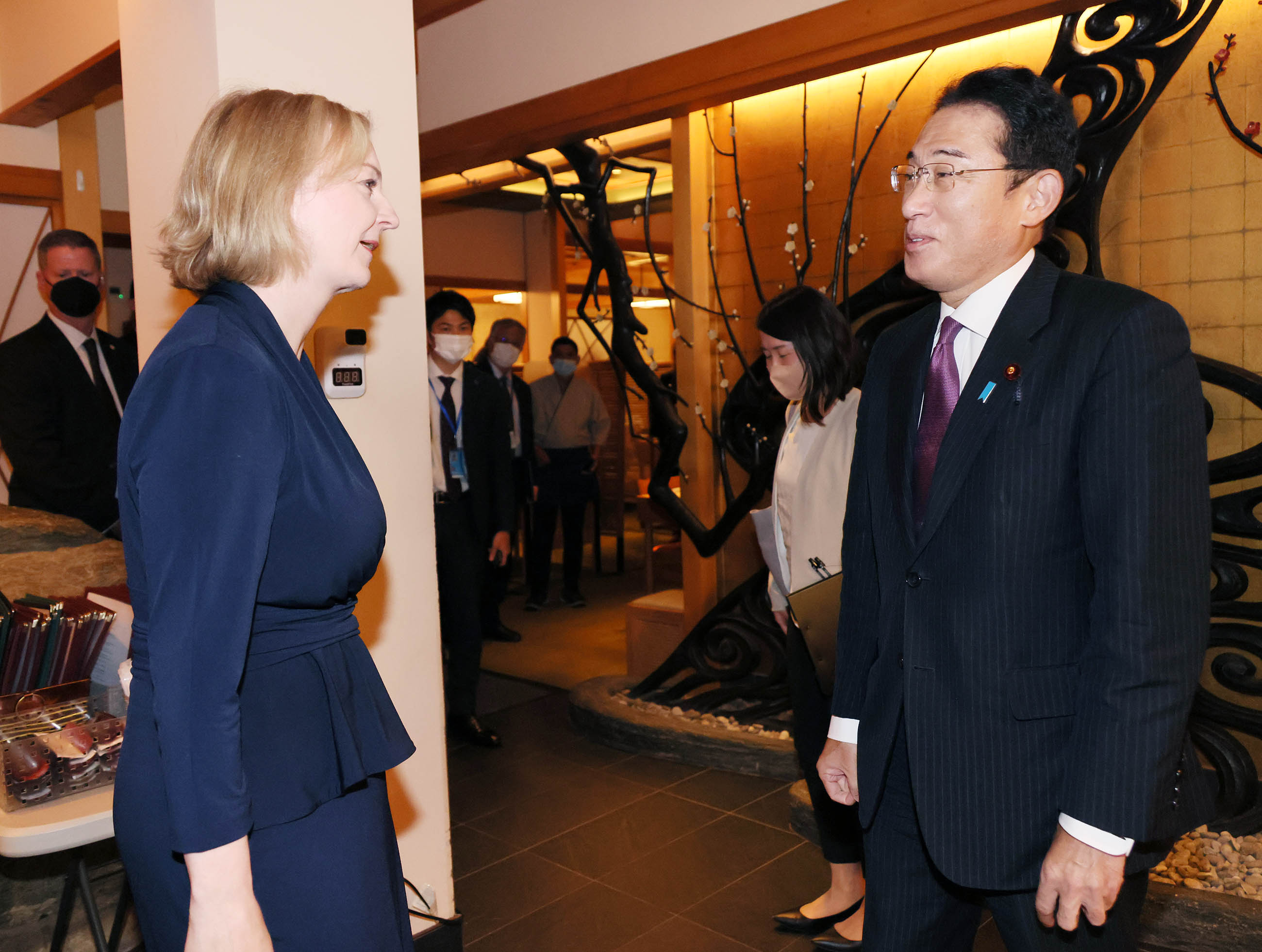 Photograph of Japan-UK Summit Meeting (1)