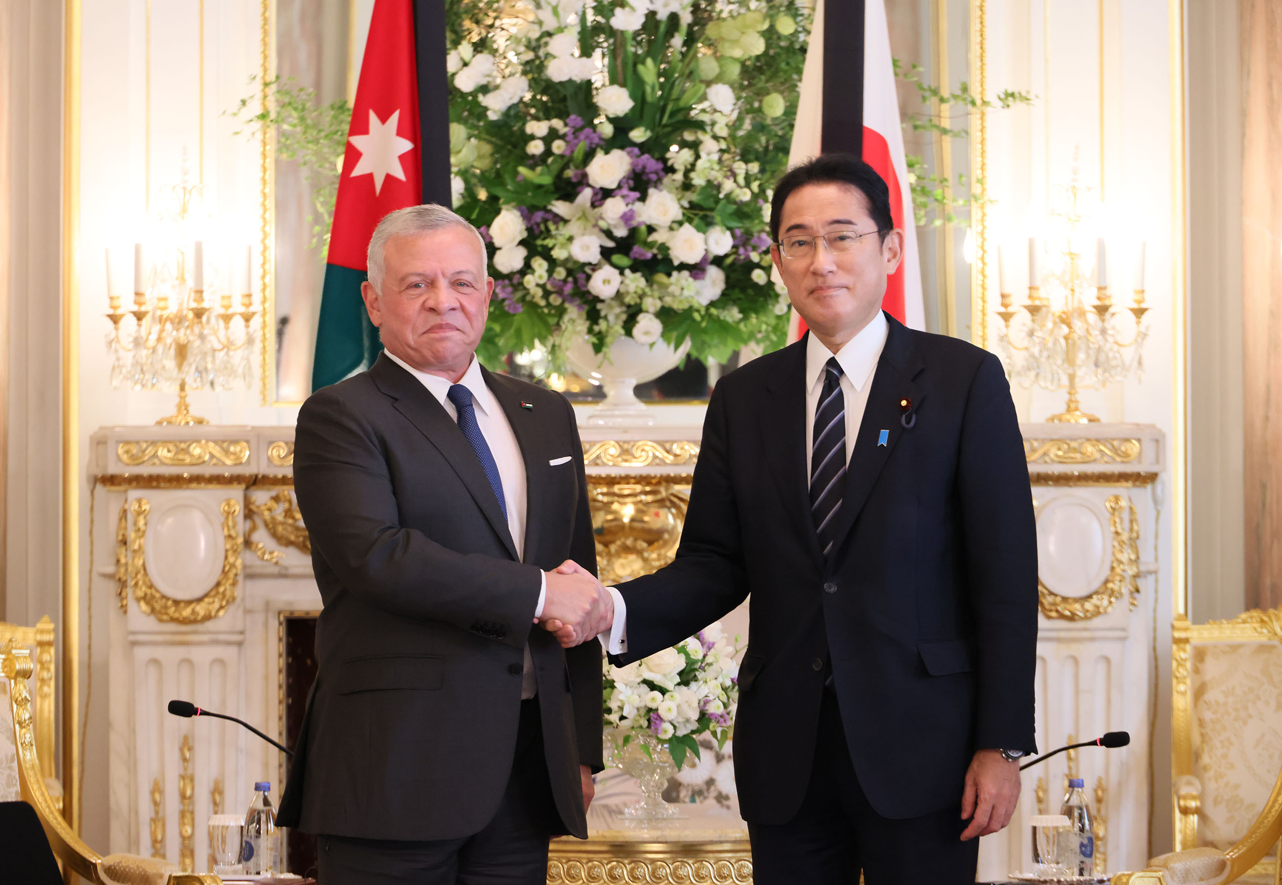 Photograph of Japan-Jordan Summit Meeting (1)