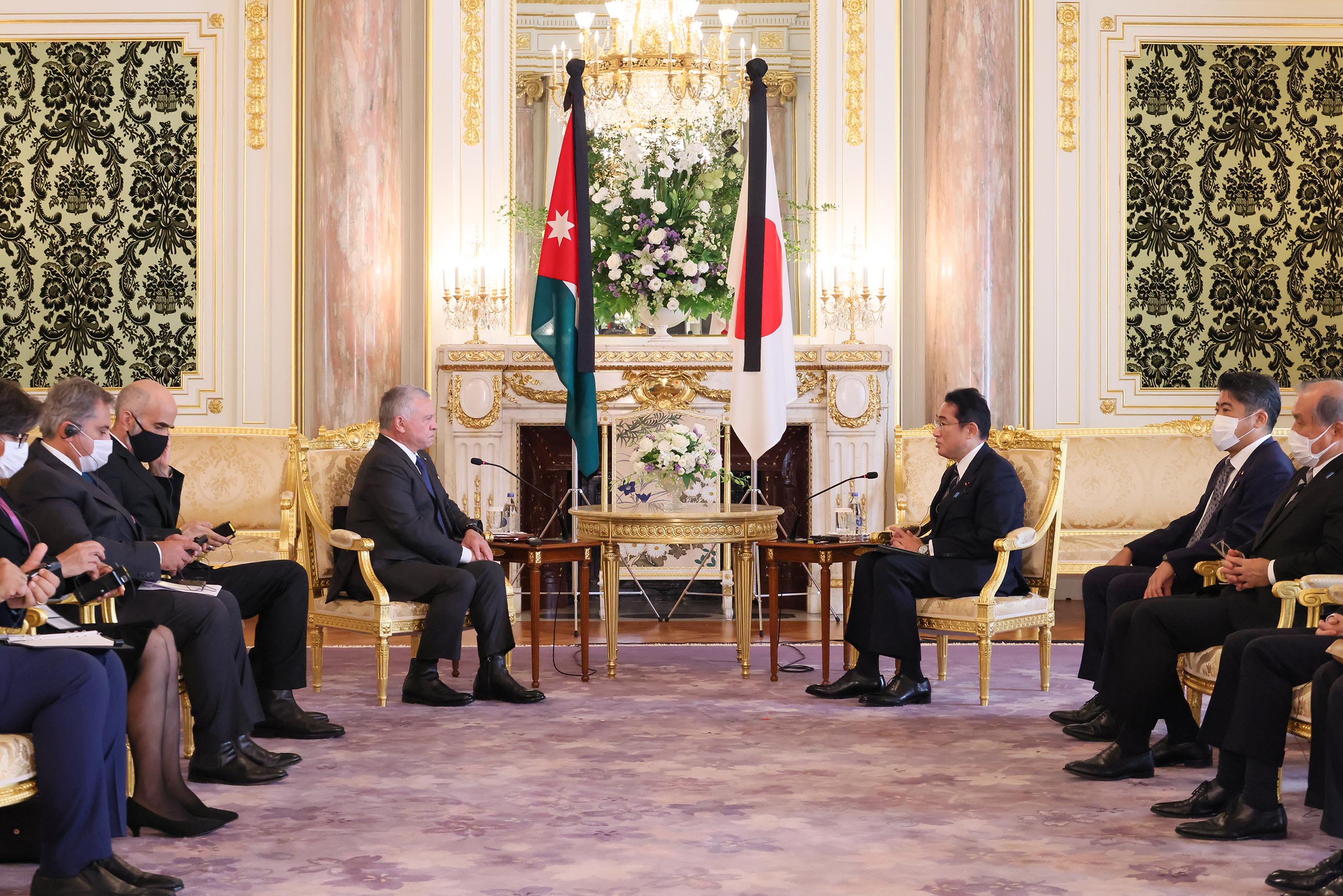 Photograph of Japan-Jordan Summit Meeting (2)