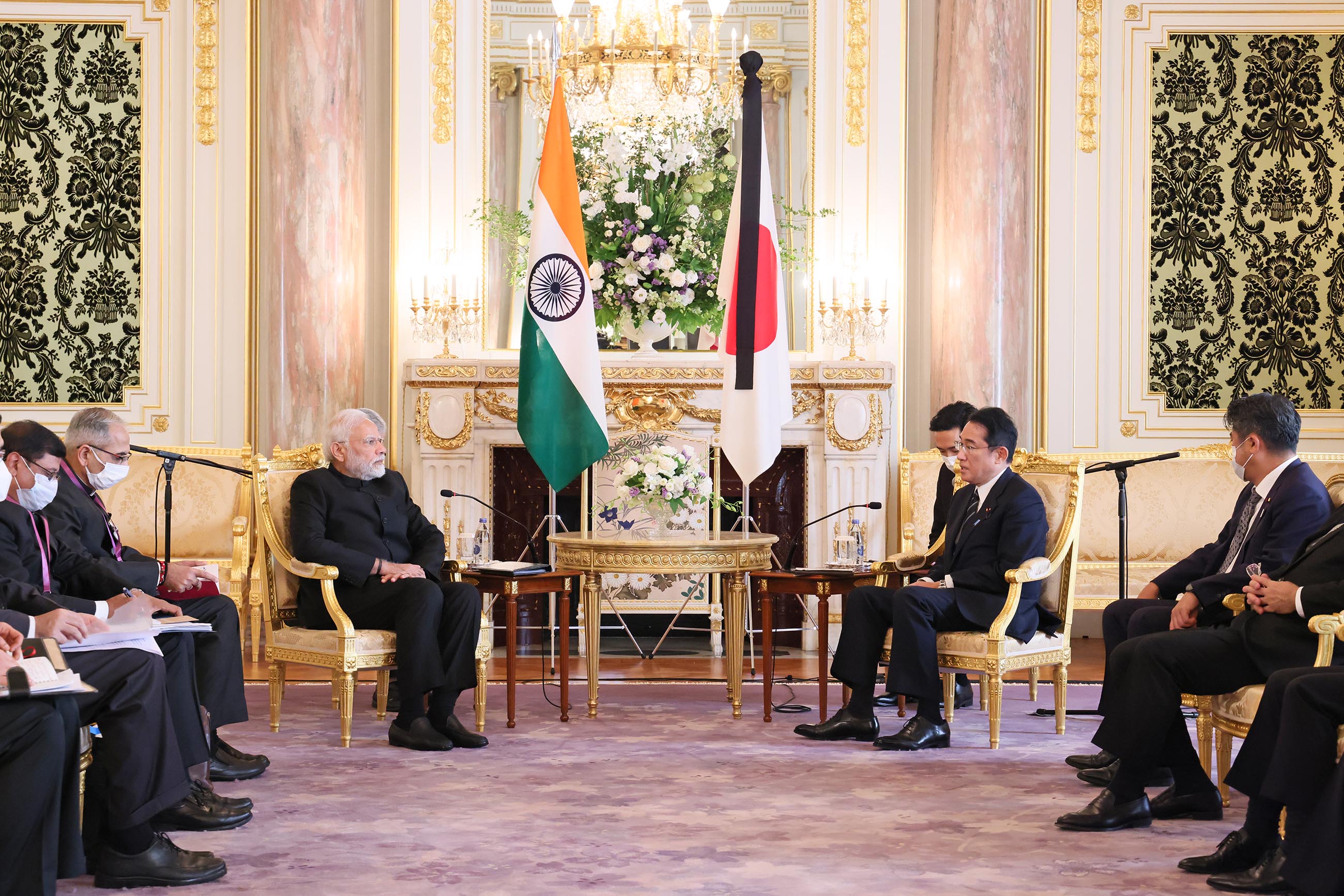 Photograph of Japan-India Summit Meeting (2)