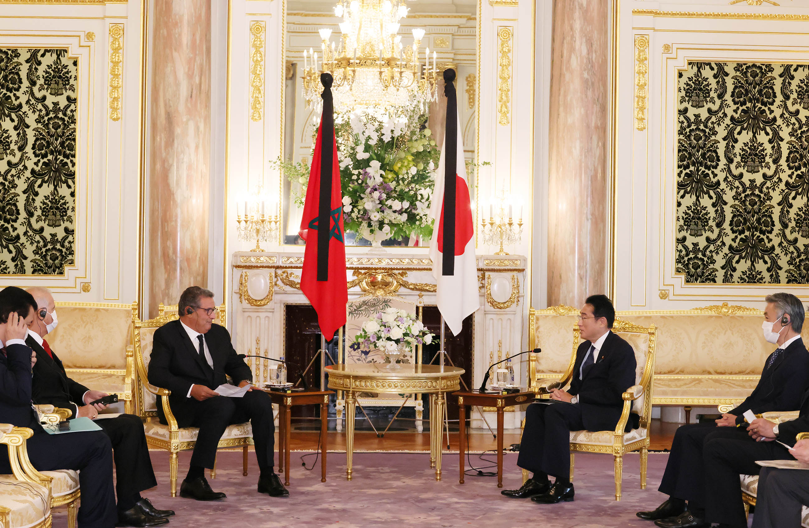 Photograph of Japan-Morocco Summit Meeting (2)