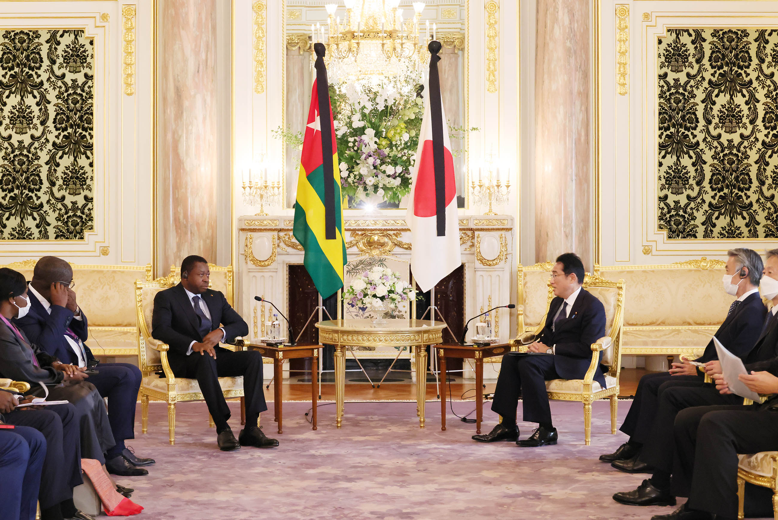 Photograph of Japan-Togo Summit Meeting (2)