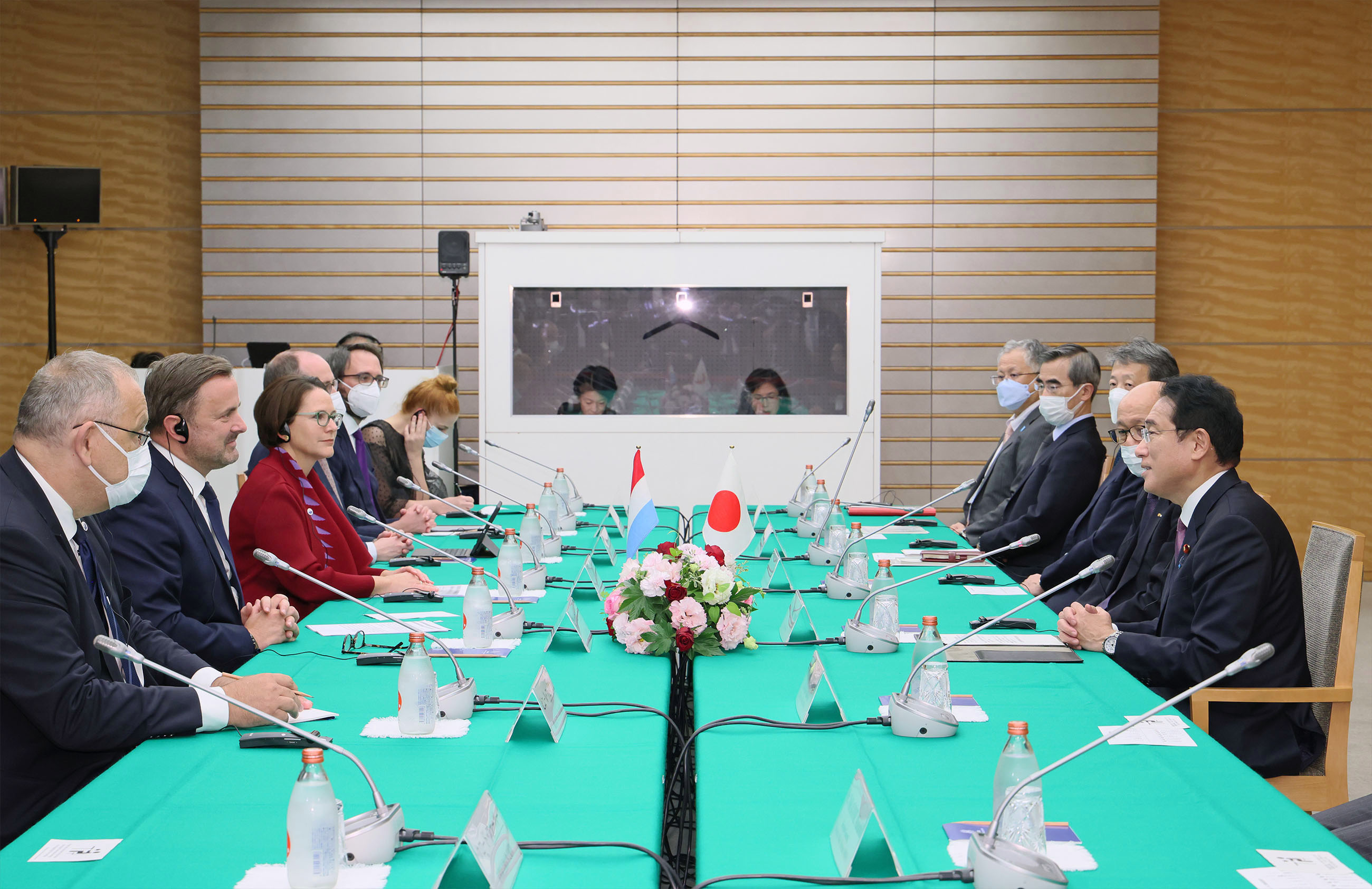 Japan-Luxembourg Summit Meeting