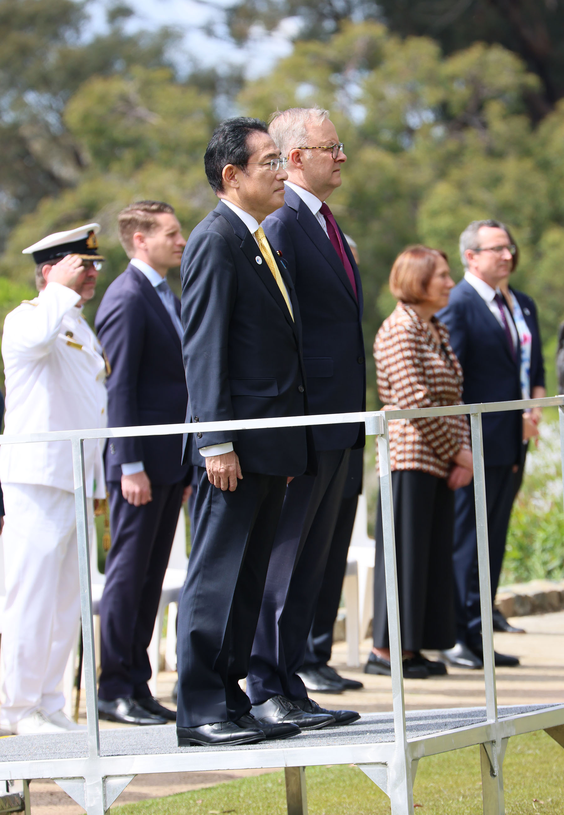 Photograph of the official welcoming ceremony (7)