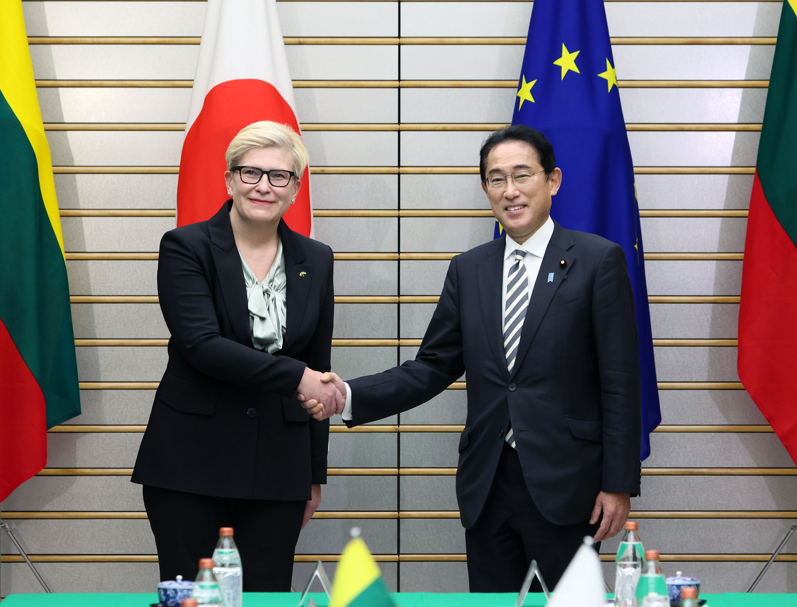 Japan-Lithuania Summit Meeting and Other Events