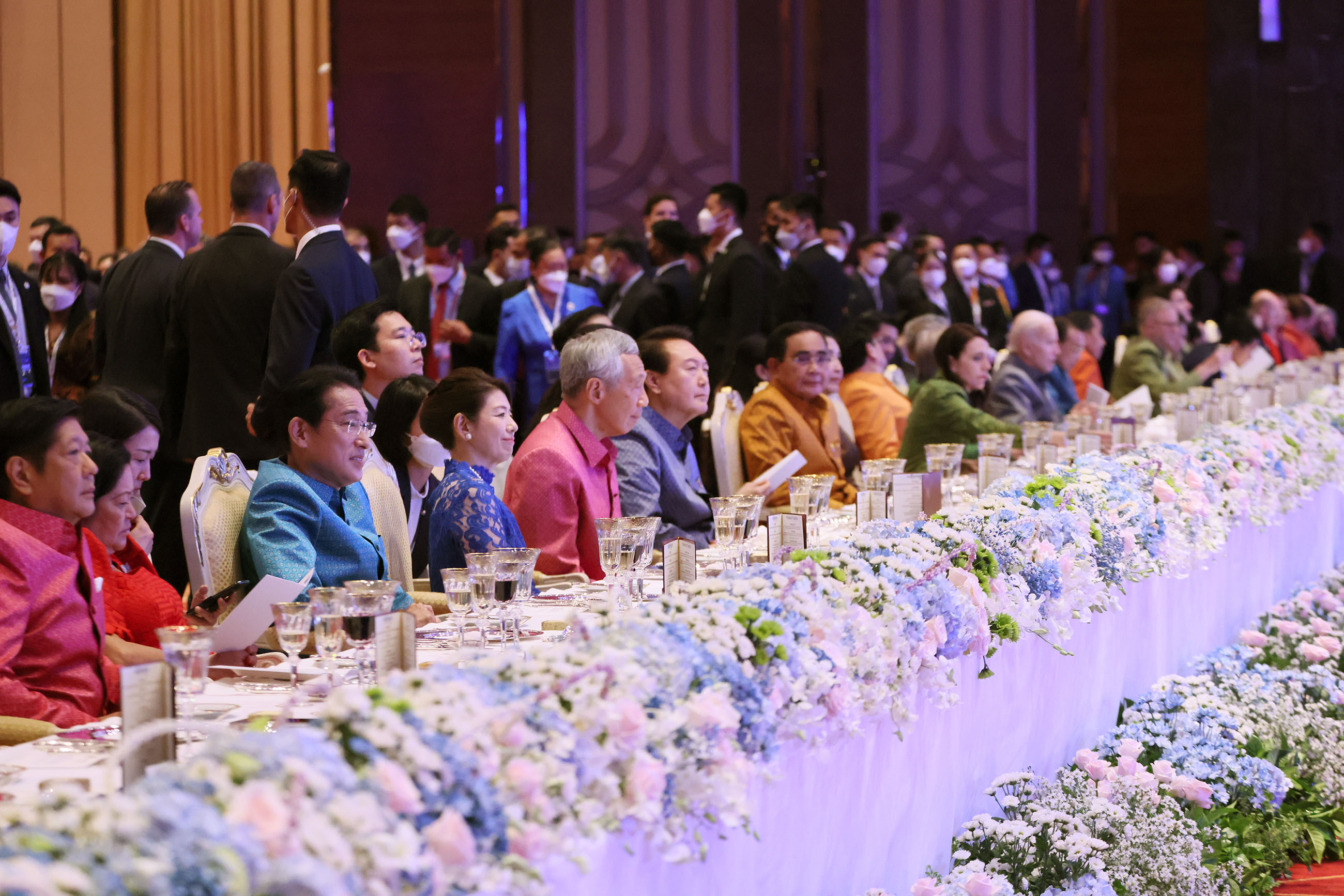 Photograph of the Prime Minister attending a gala dinner (4)