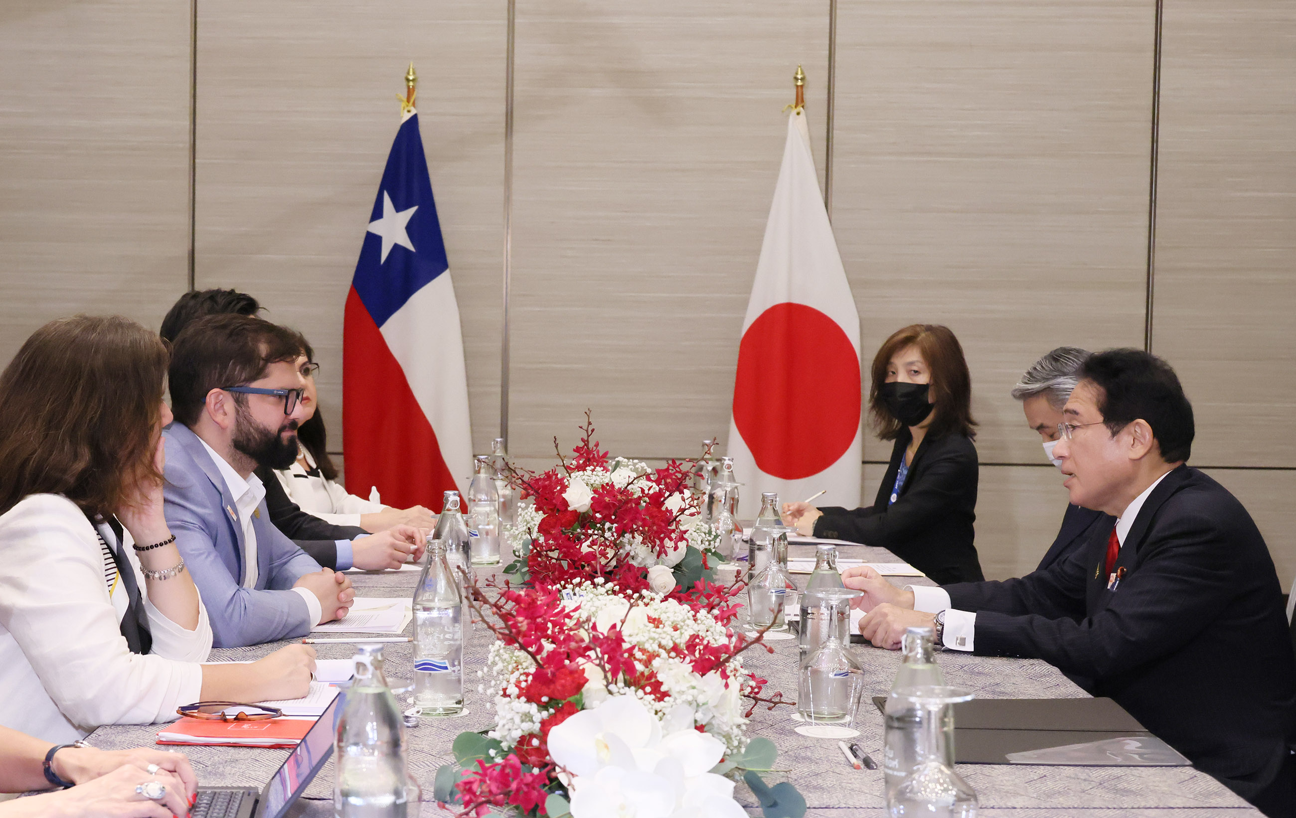 Japan-Chile summit meeting (2)