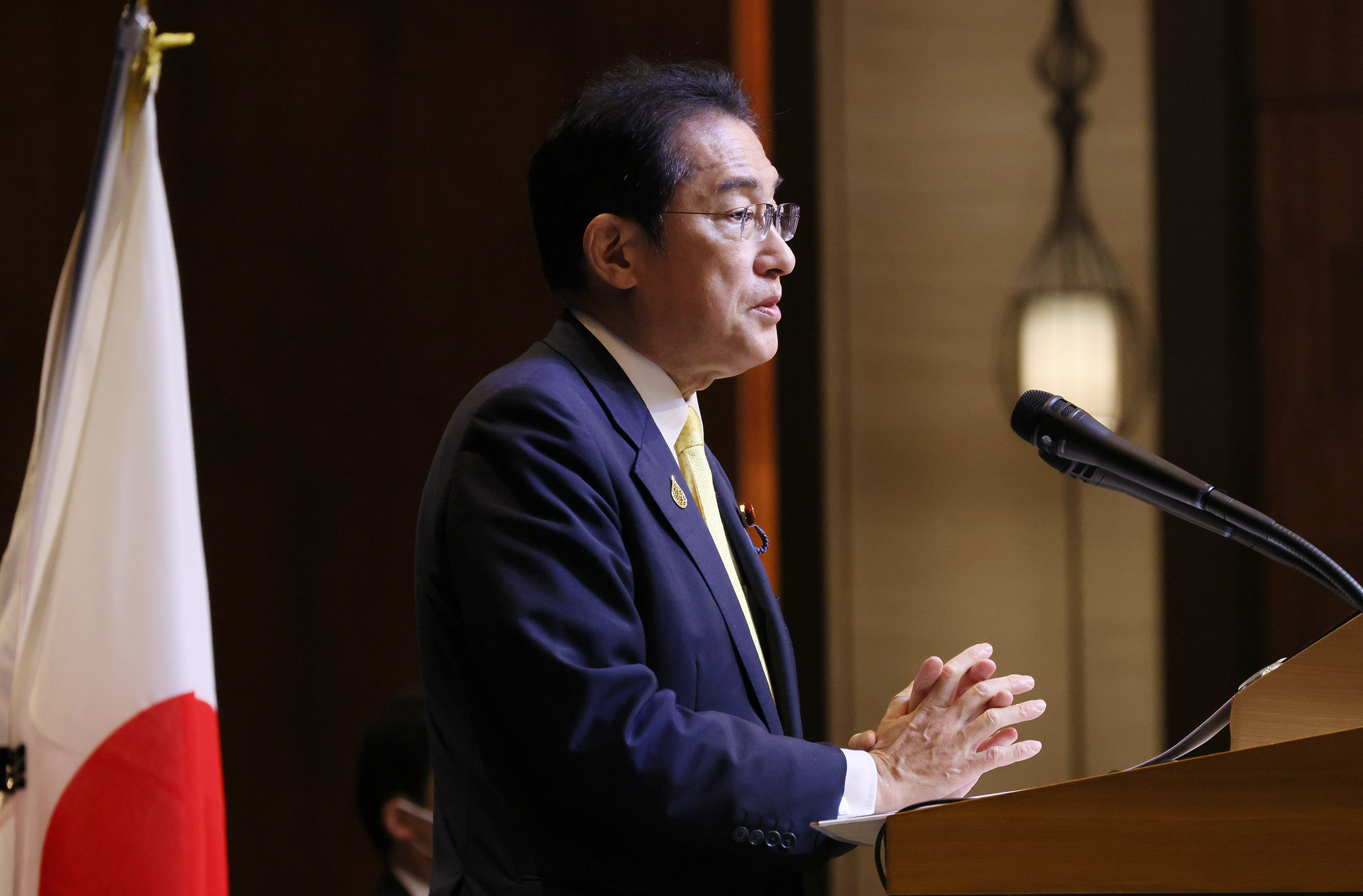 Press conference by Prime Minister Kishida (6)