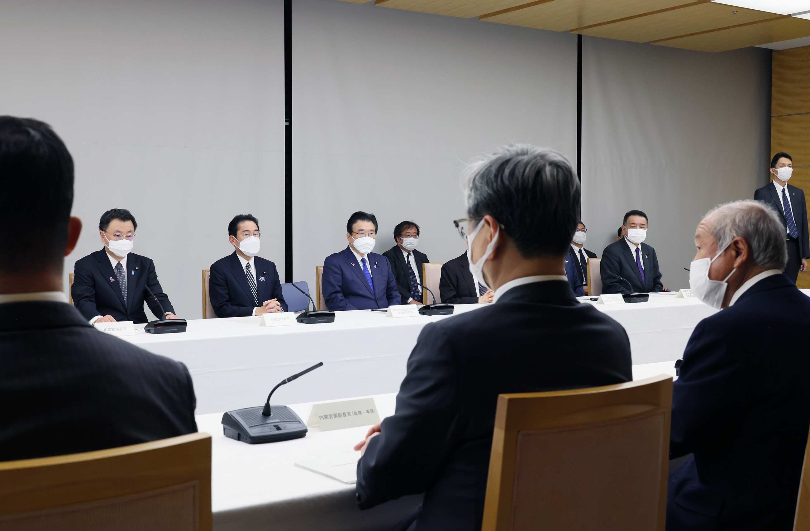 Prime Minister Kishida attending a meeting (3)
