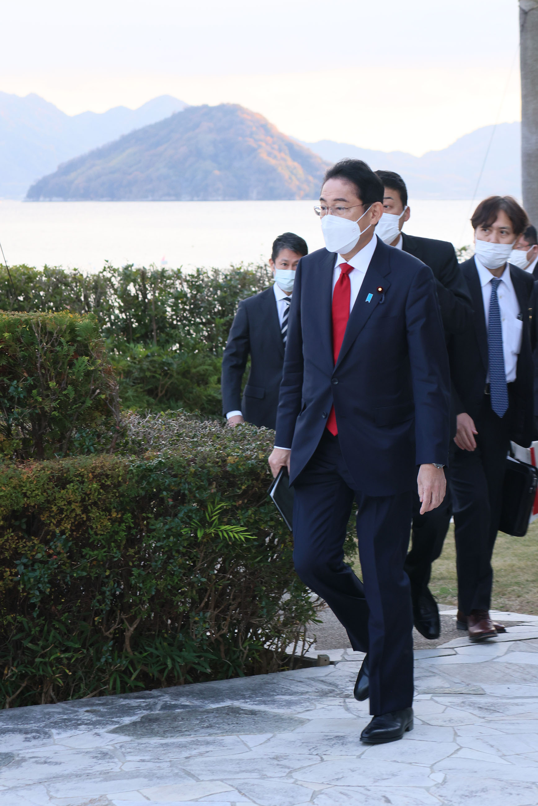 Prime Minister Kishida visited the G7 2023 Hiroshima Summit venue (2)