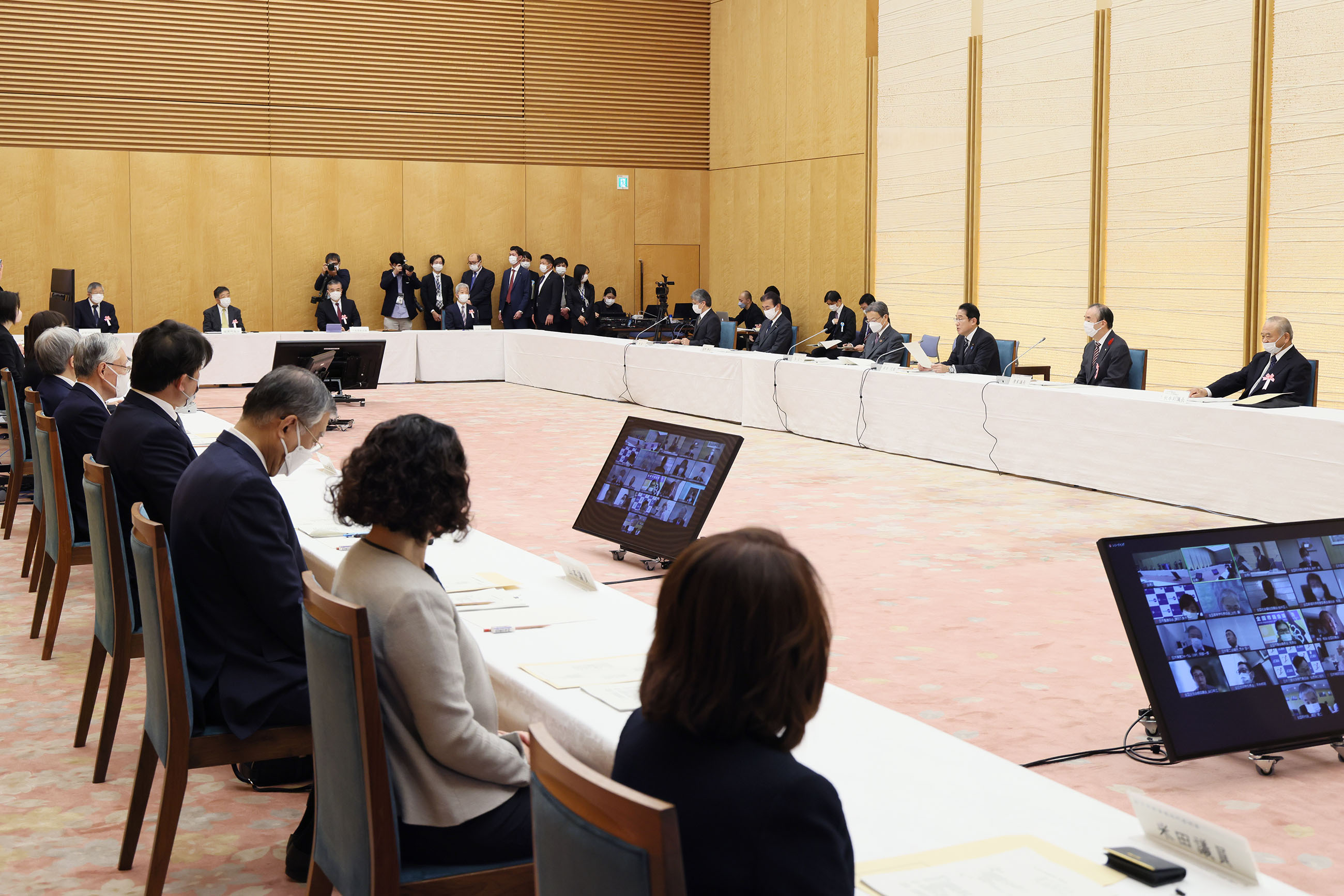 Prime Minister Kishida making remarks (2)