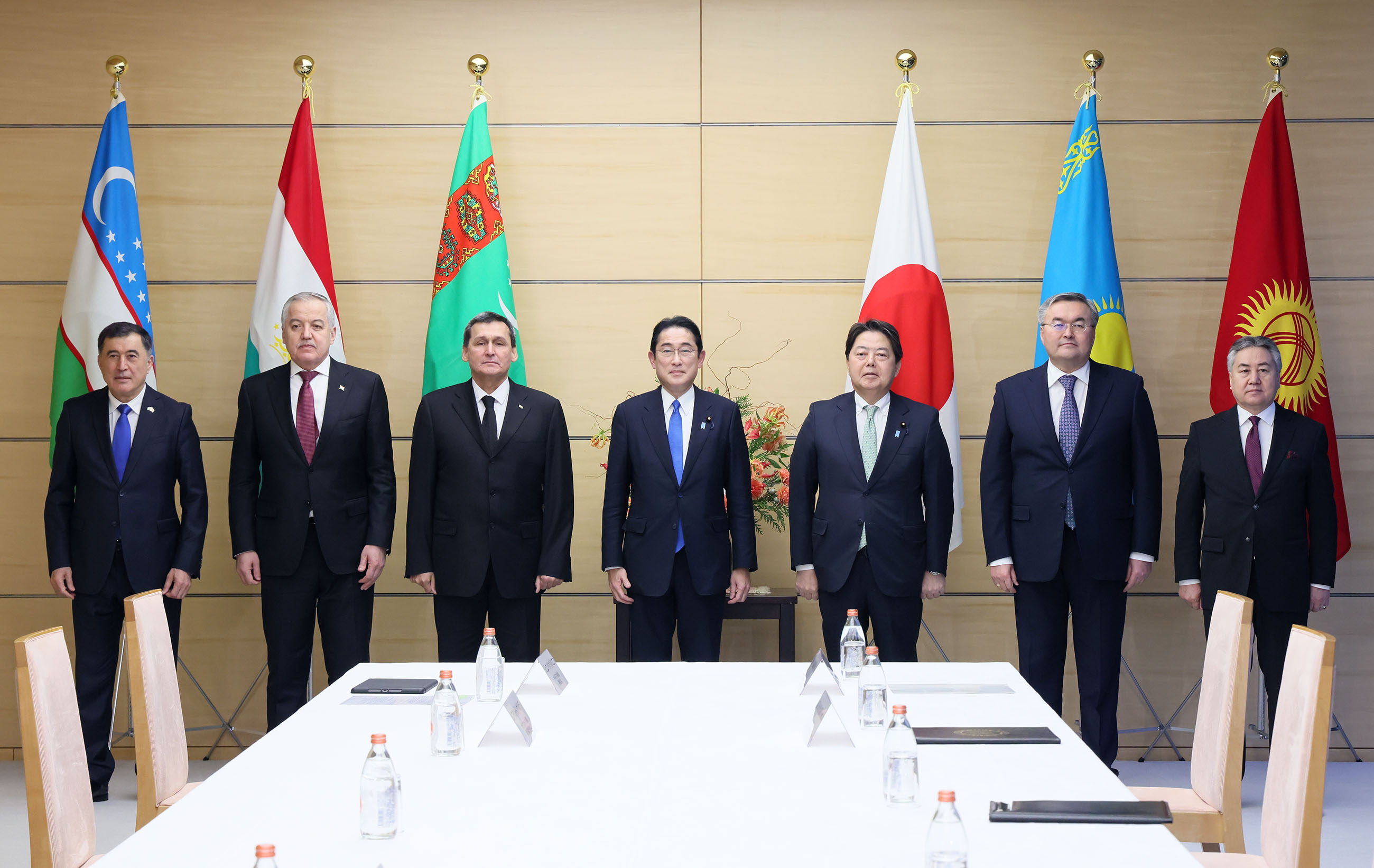 Courtesy Call from the Foreign Ministers of the Five Central Asian Countries