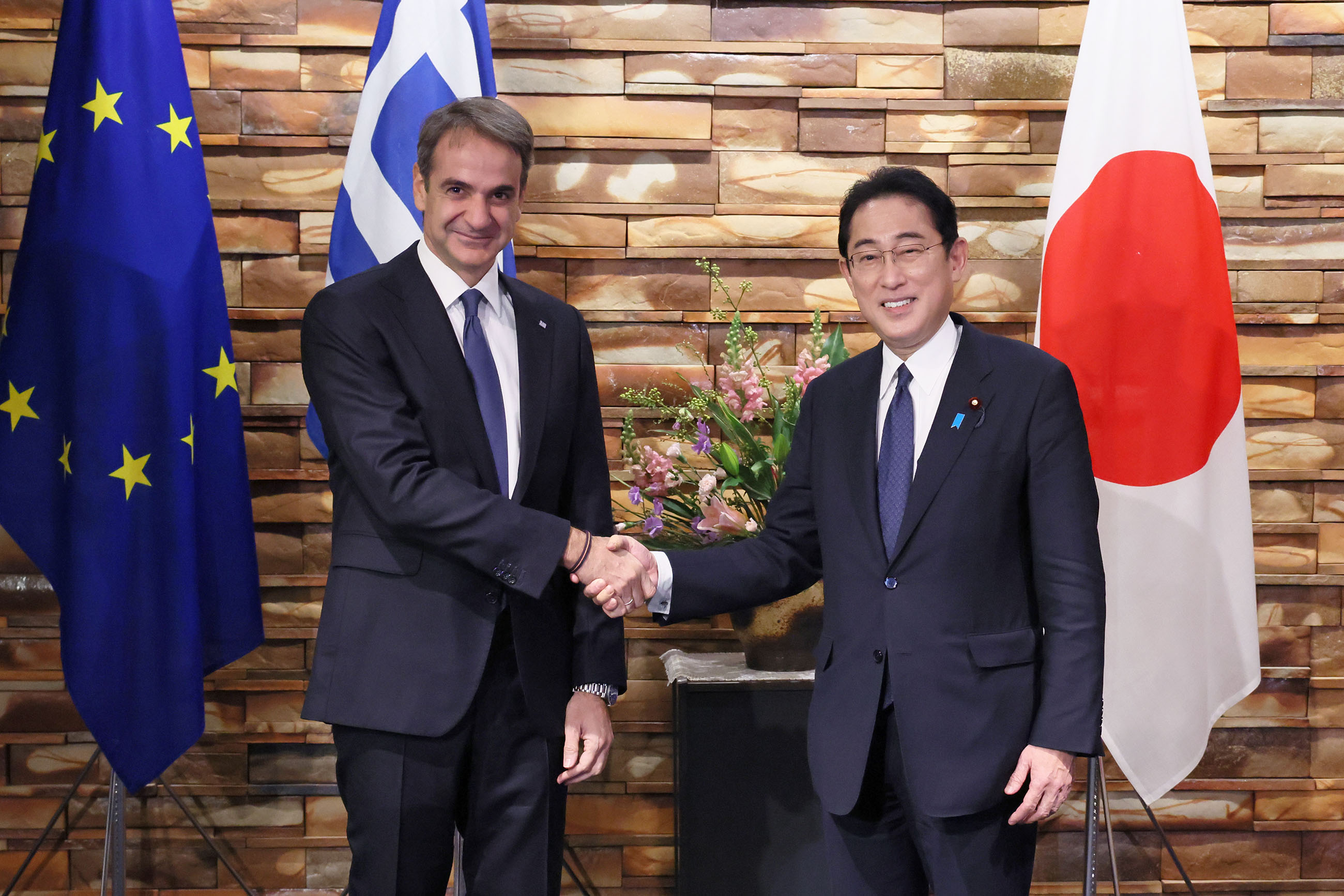 Japan-Greece Summit Meeting and Other Events