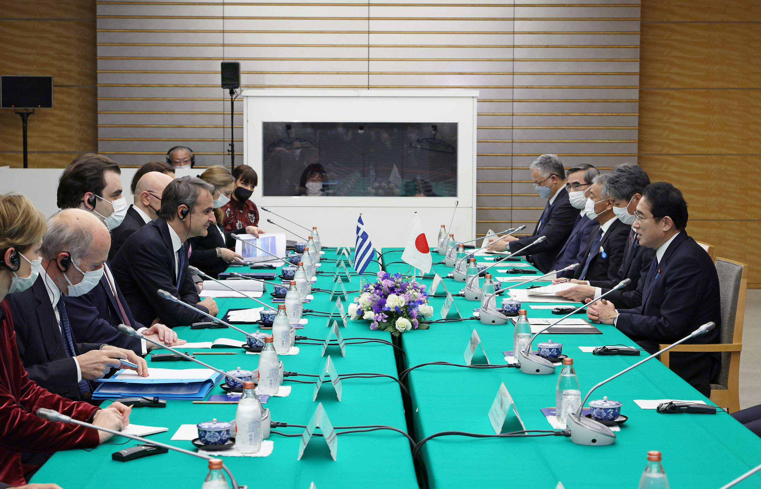 Japan-Greece summit meeting (2)
