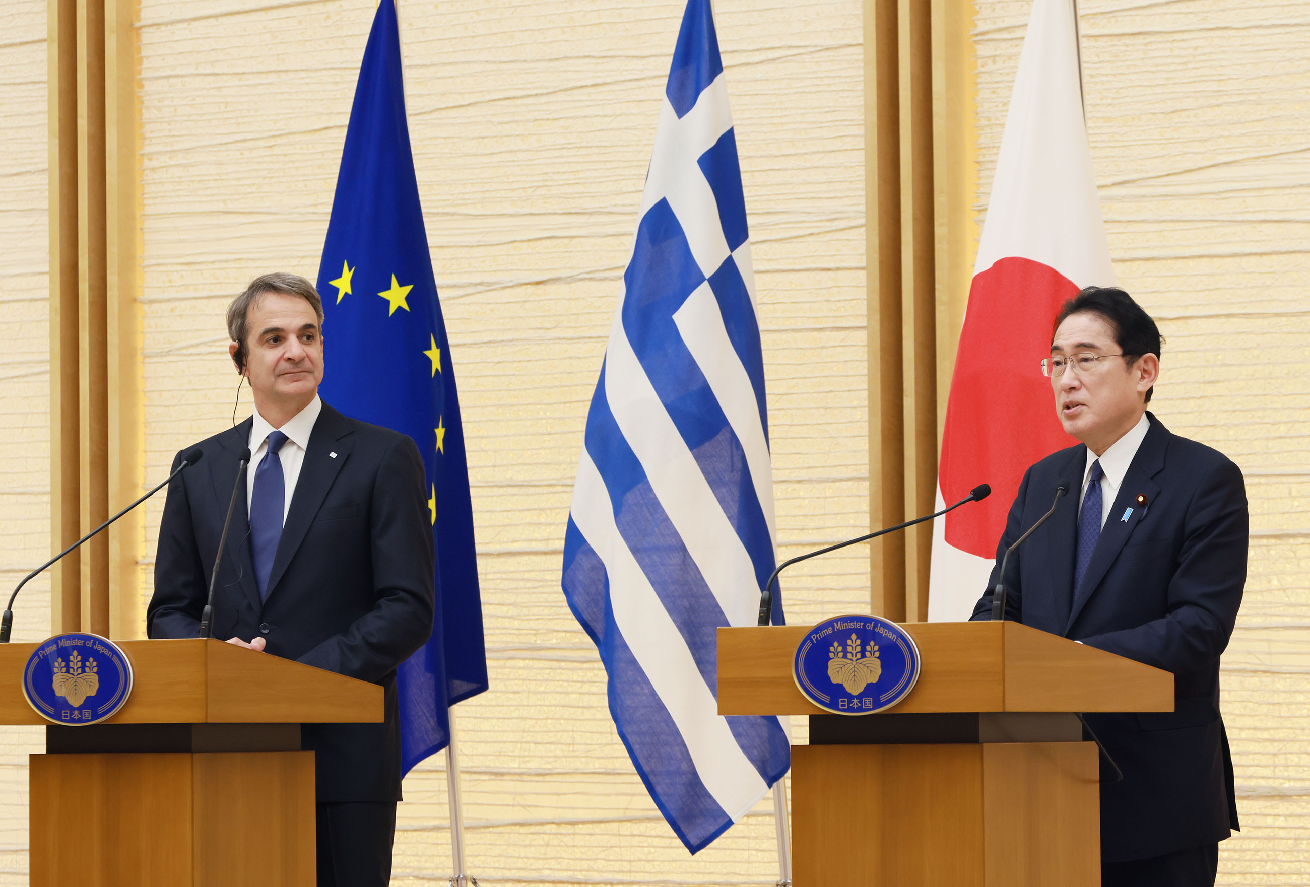 Japan-Greece joint press announcement (1)