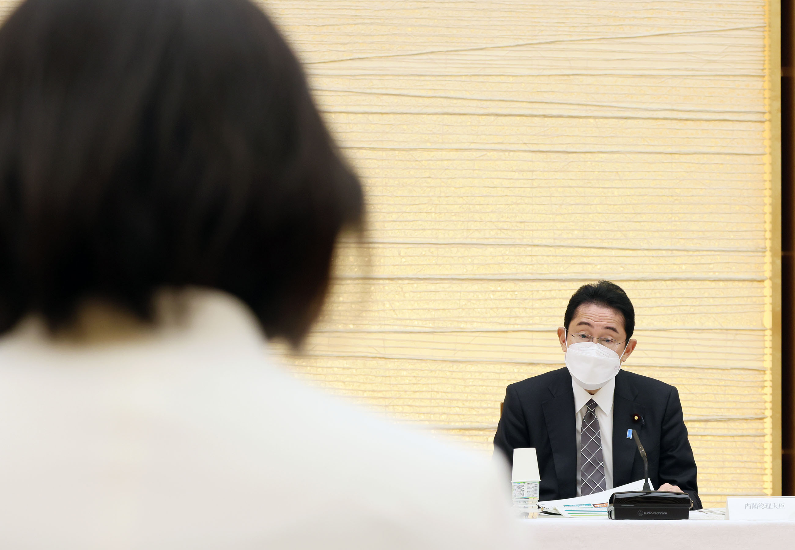 Prime Minister Kishida hearing from experts in public hearing (4)