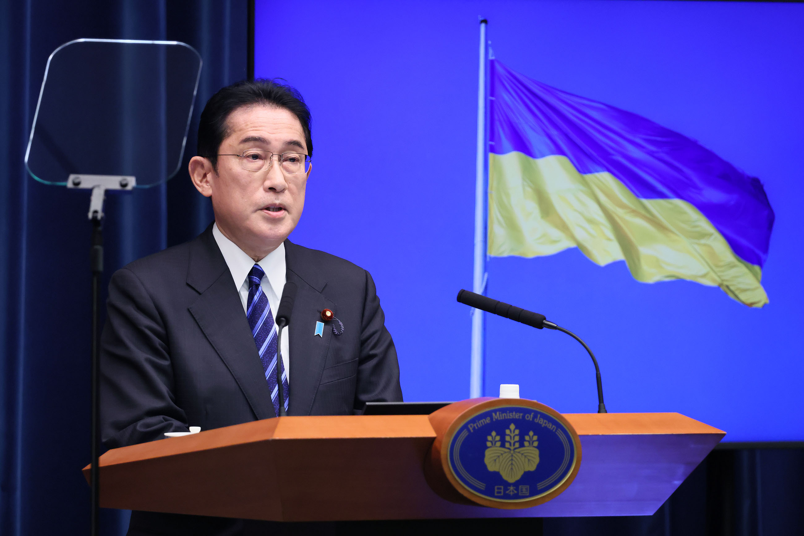Prime Minister Kishida making an opening statement (1)