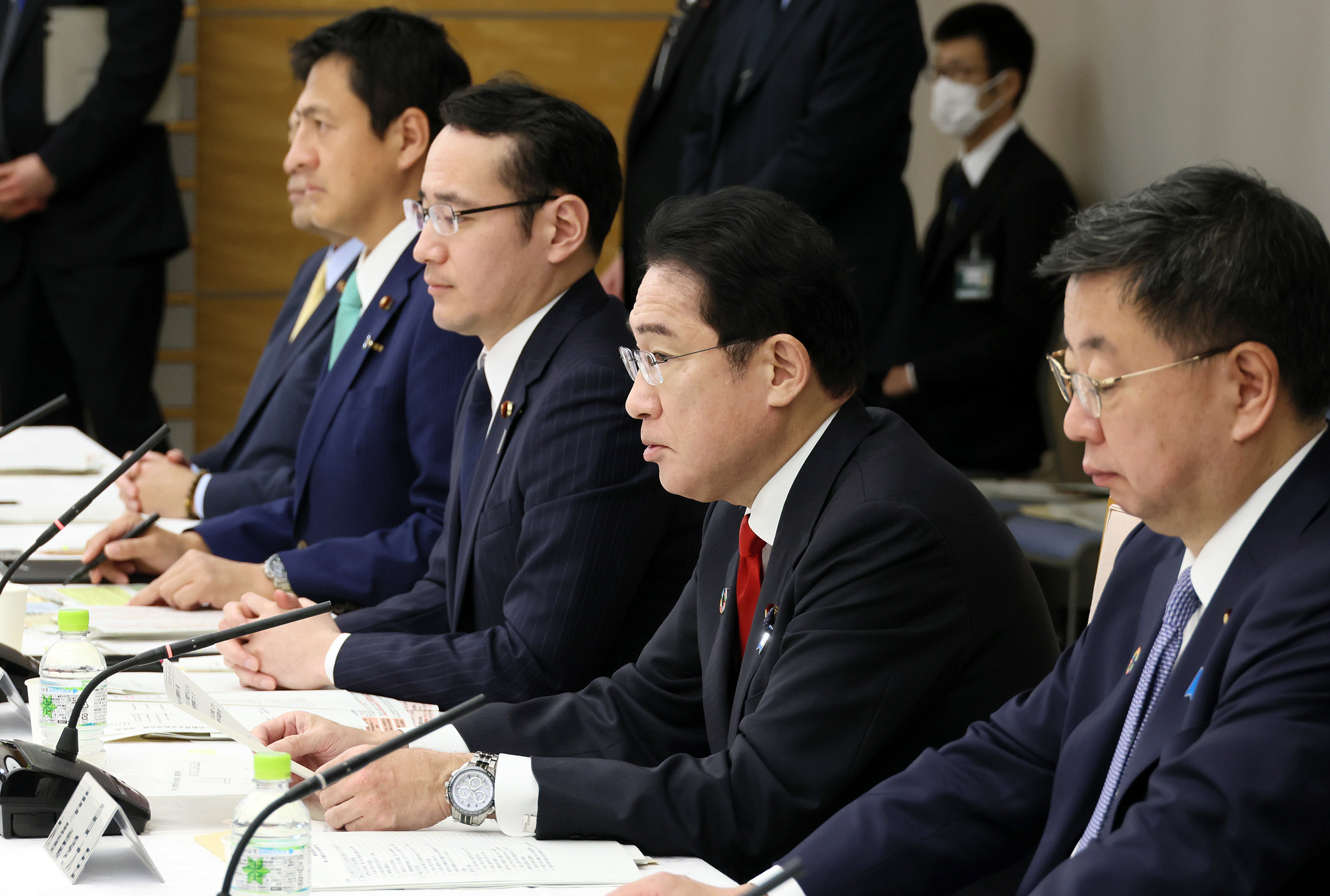 Prime Minister Kishida making remarks (1)