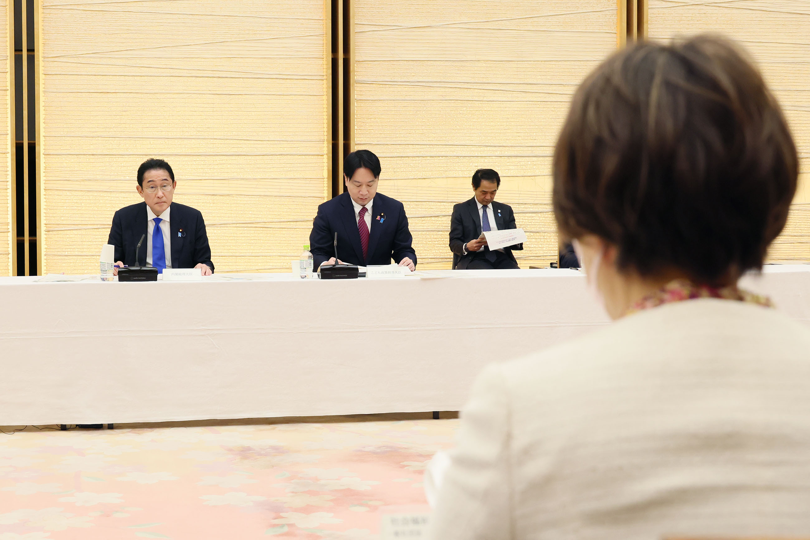 Prime Minister Kishida hearing from experts in public hearing (1)
