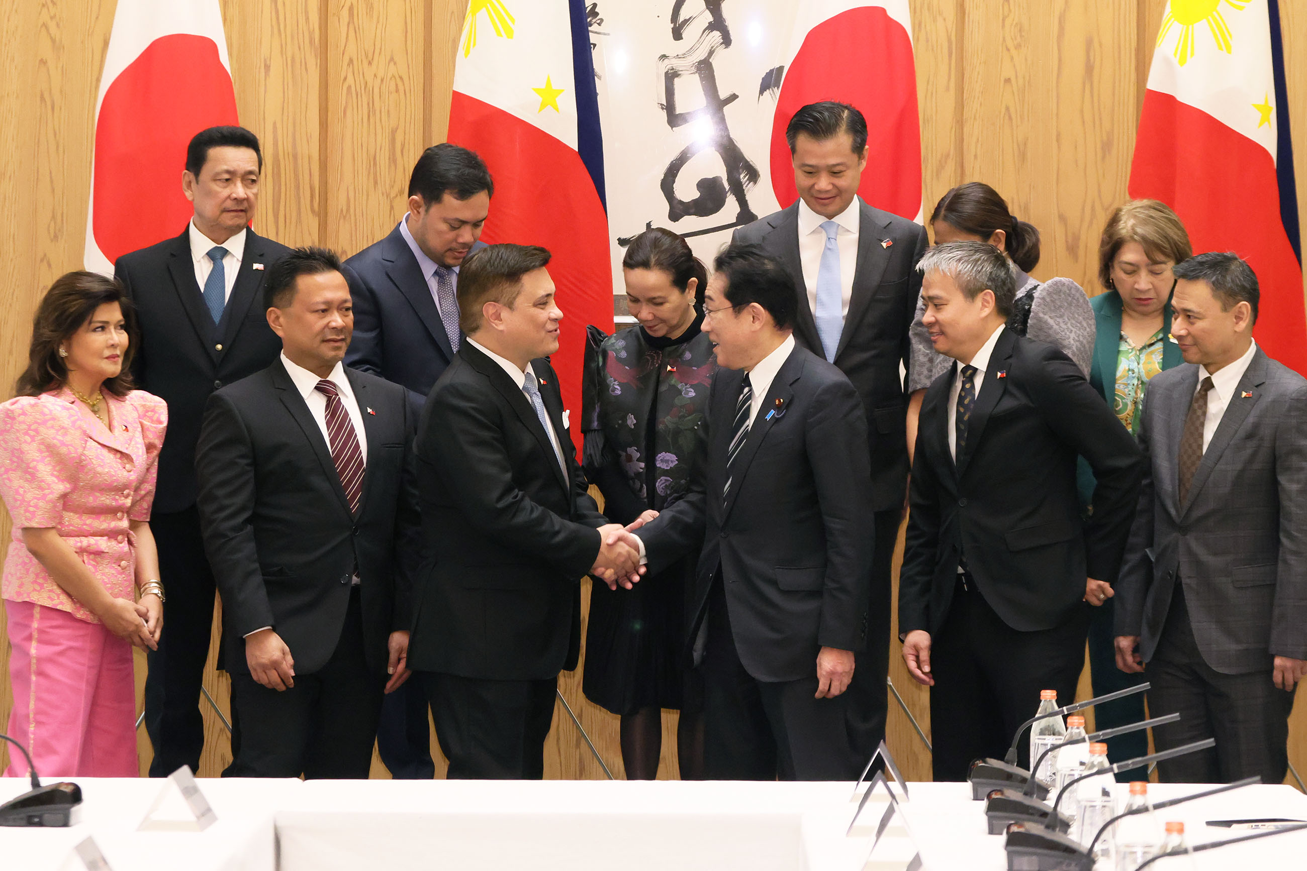 Courtesy Call from a Delegation Led by Senate President Zubiri of the Republic of the Philippines
