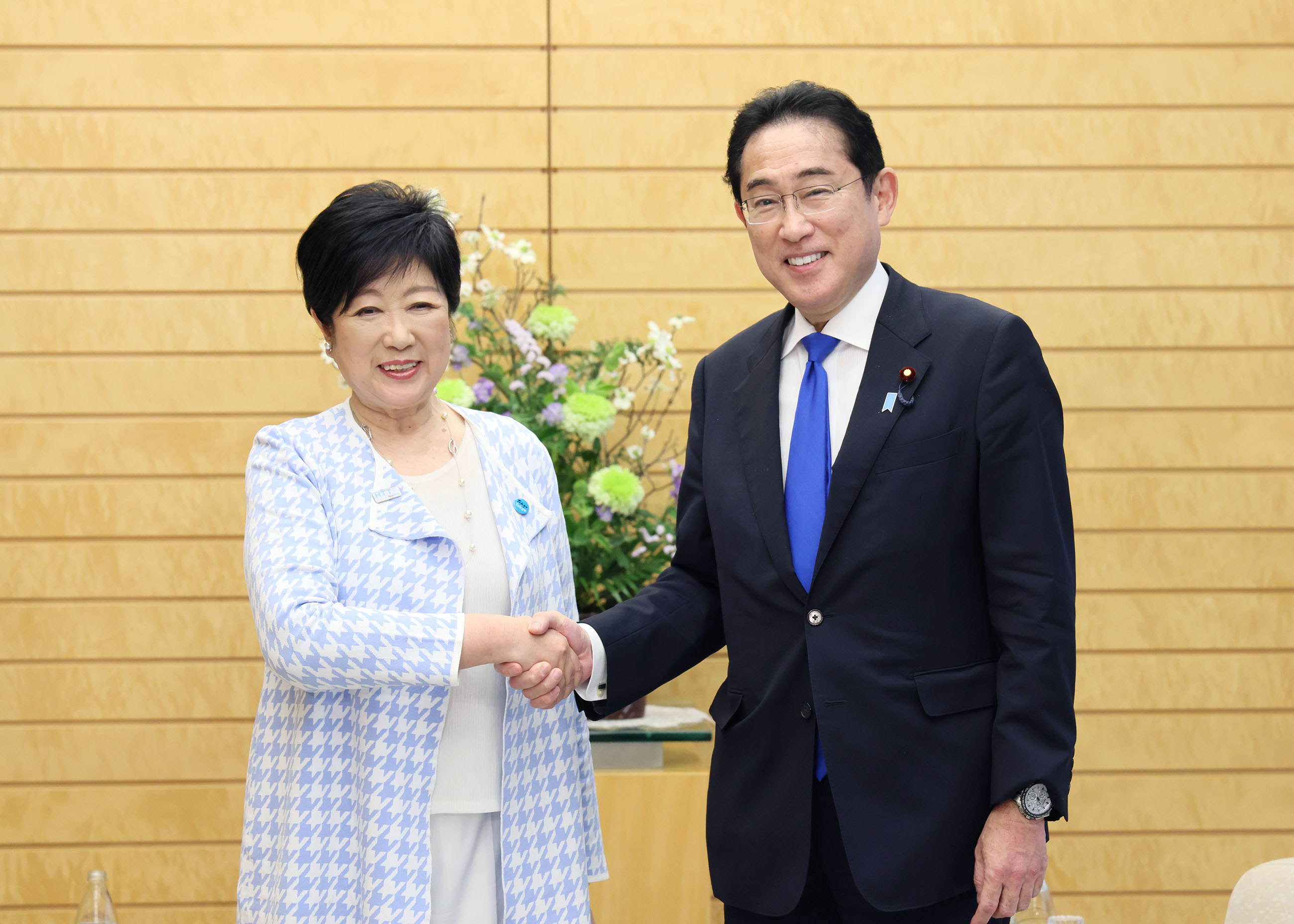 Meeting with the Governor of Tokyo