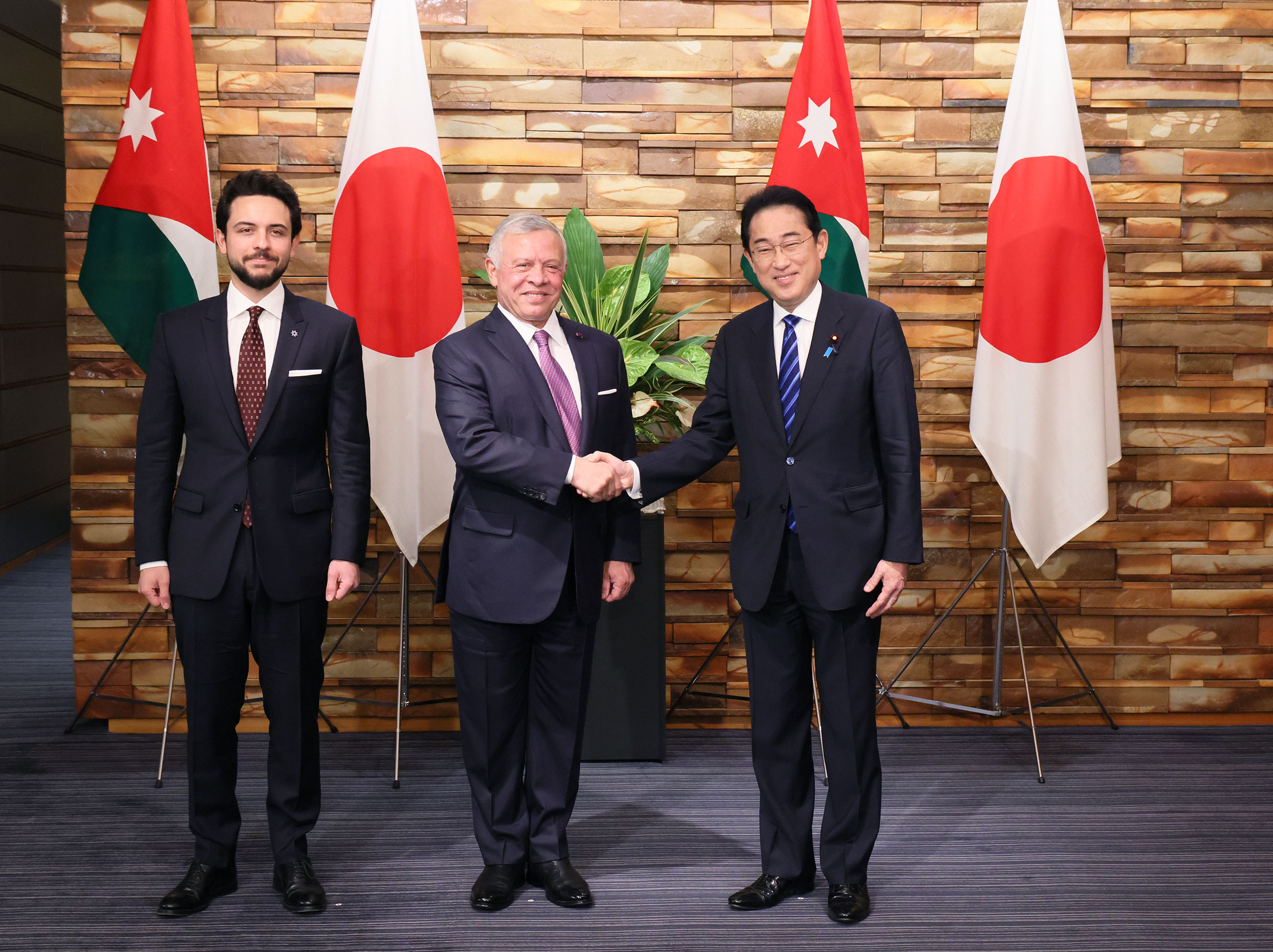 Japan-Jordan summit meeting (1)