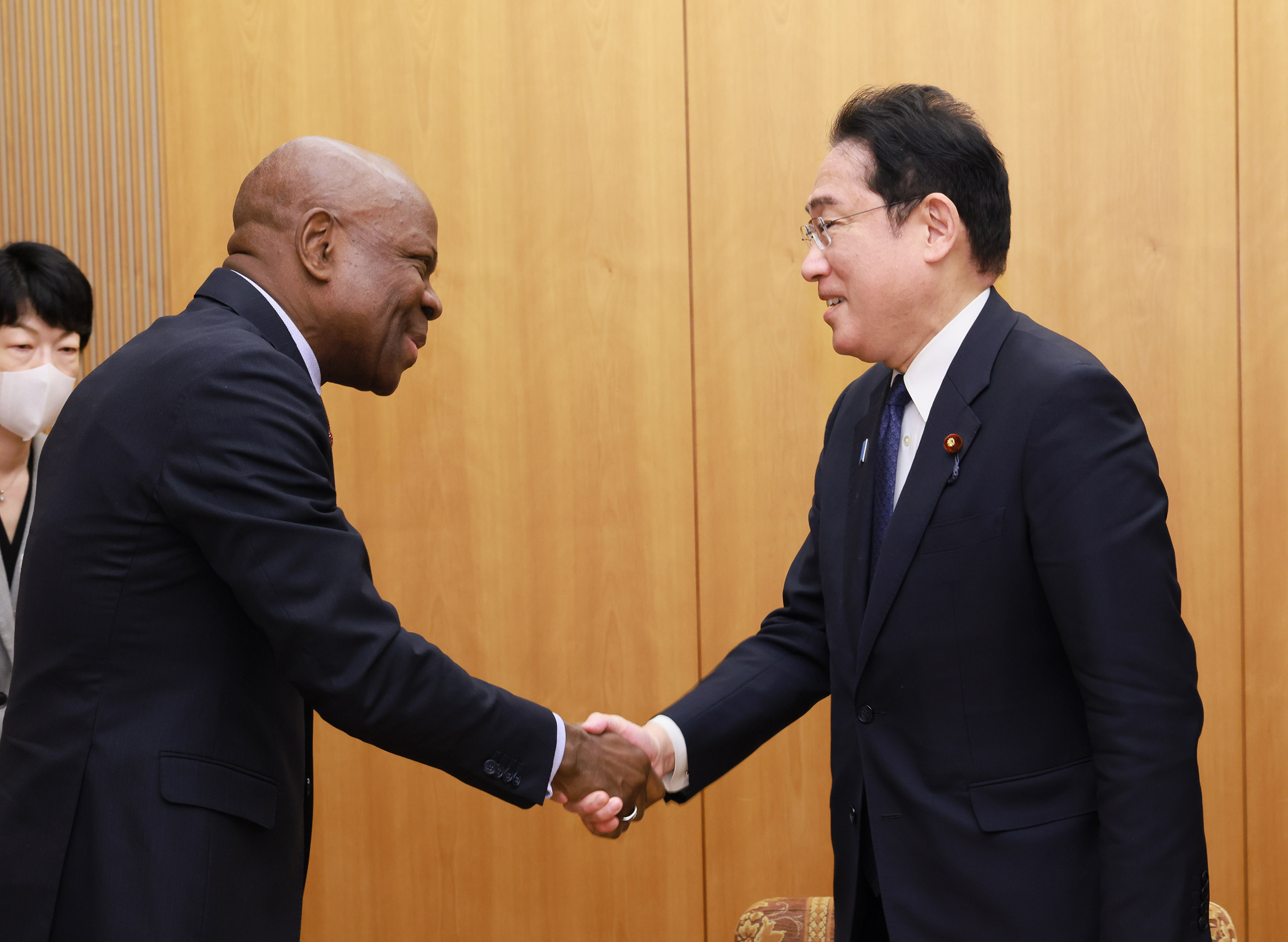 Courtesy Call from ILO Director-General Houngbo