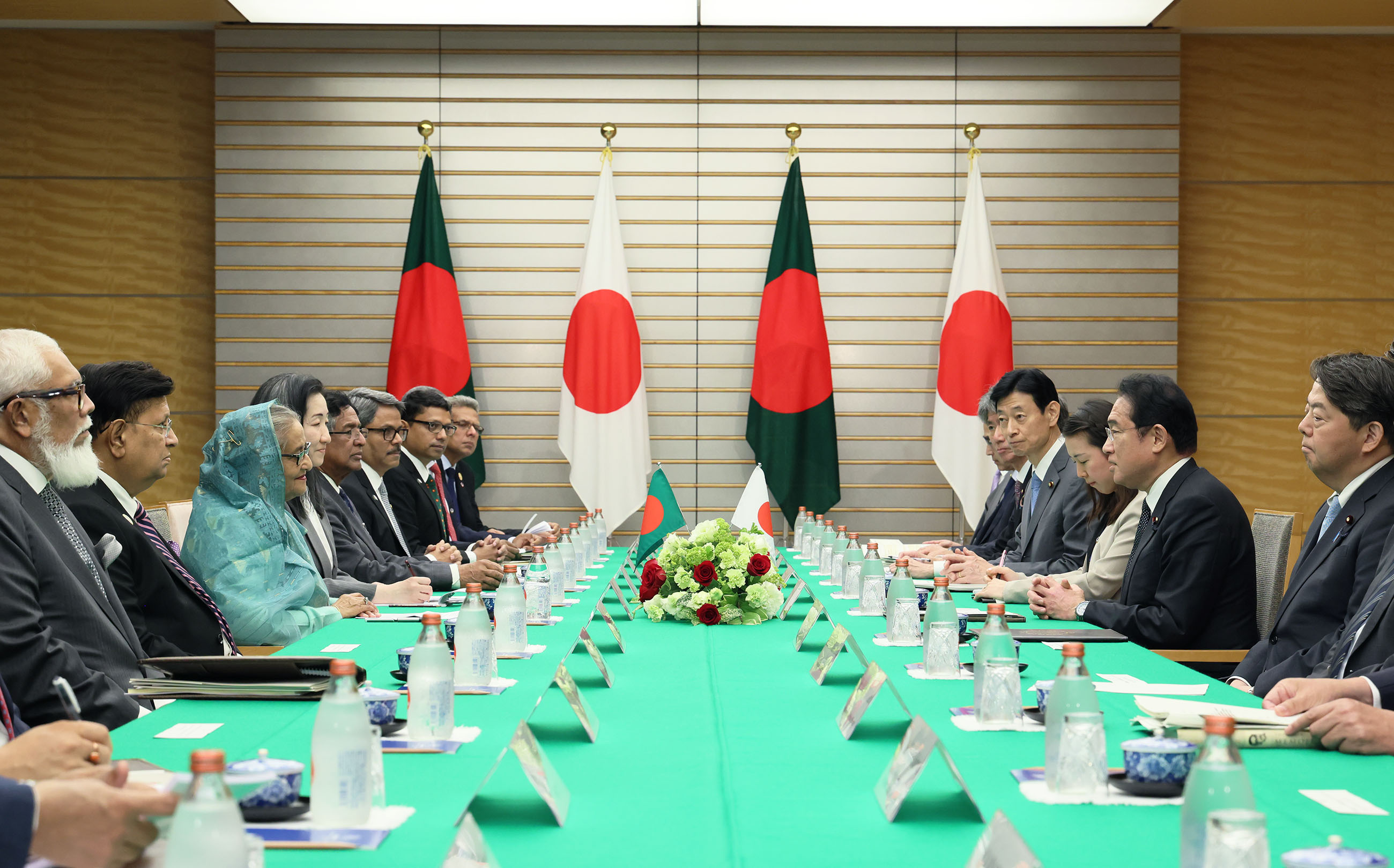 Japan-Bangladesh summit meeting (2)