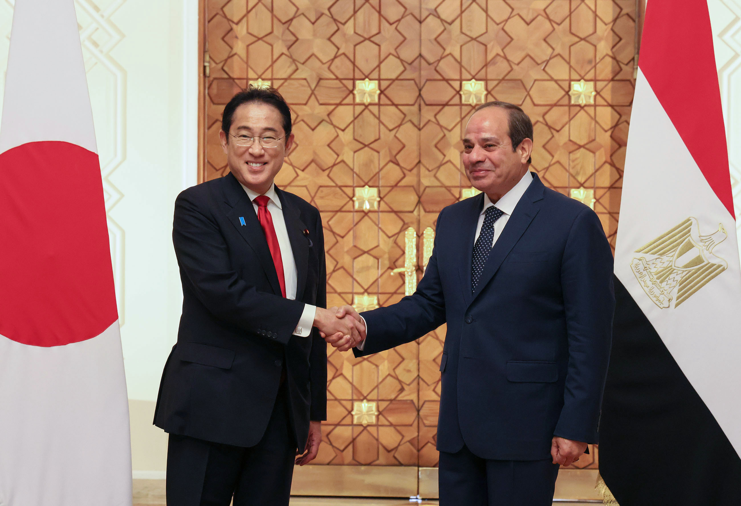 Japan-Egypt Summit Meeting (1)